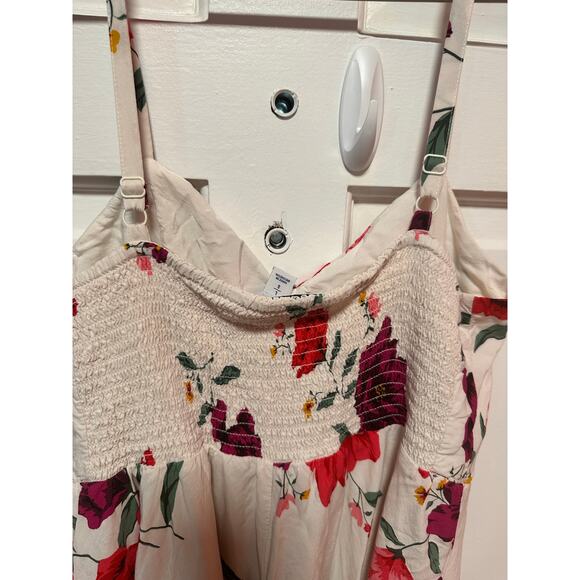Old Navy Fit and Flare Cami Dress Floral Print Size Large - Picture 8 of 8